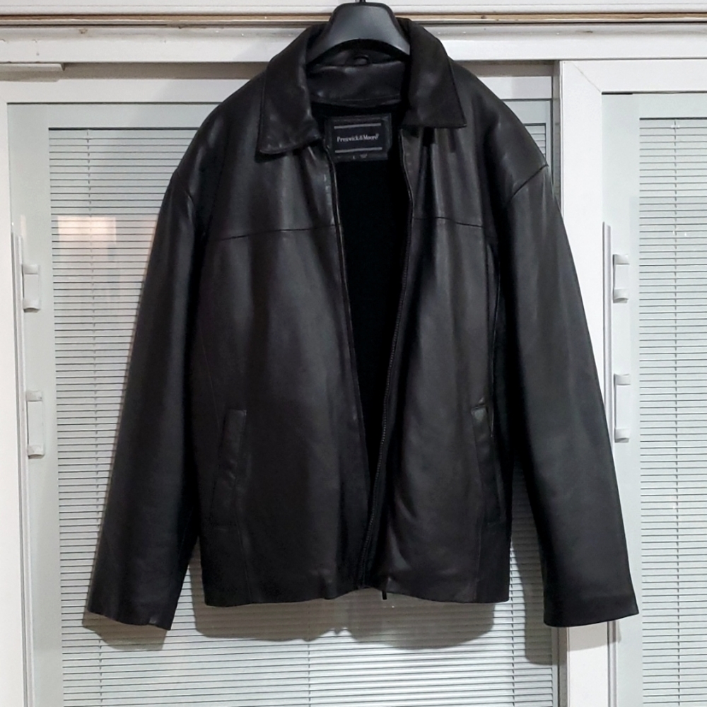 Men's leather jacket